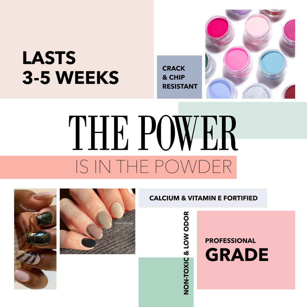 Powder Dip Nail Polish - Nude Pink - Runway
