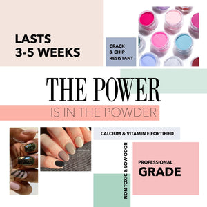 Powder Dip Nail Polish - Nude Pink - Runway