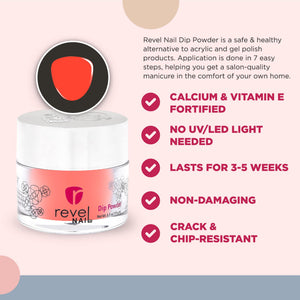 Revel Nail Starter Dip Powder Kit - 4 steps - Under Neon Lights