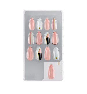 Ardell Nail Addict Premium Artificial Nail Set, Art Deco