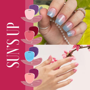 Revel Nail Starter Dip Powder Kit - 4 steps - Suns Up