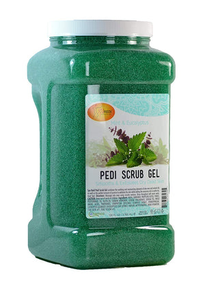 SPA REDI MINT & EUCALYPTUS PEDI SCRUB GEL GALLON
