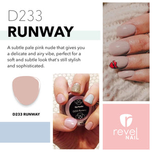 Powder Dip Nail Polish - Nude Pink - Runway