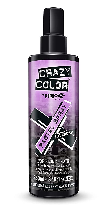 Crazy Color Temporary Pastel Hair Tint Spray Lavender 120ML