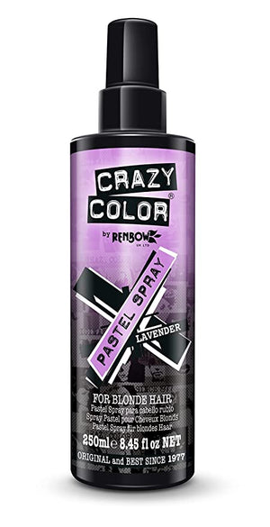 Crazy Color Temporary Pastel Hair Tint Spray Lavender 120ML