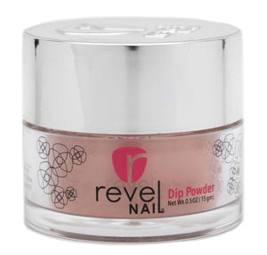 Revel Nail Dip Powder - Brown Nude - Wink 0.5oz