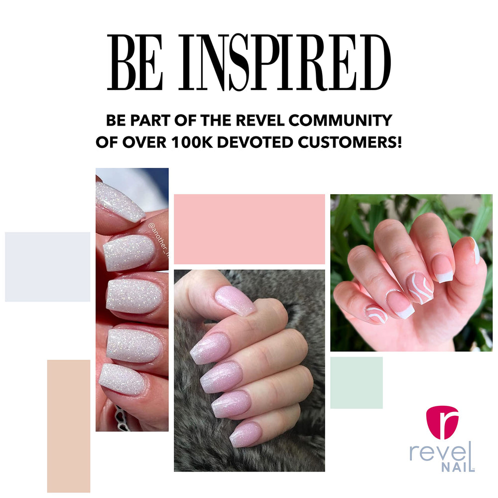 Revel Nail Starter Dip Powder Kit - 4 steps - Fabulous In French