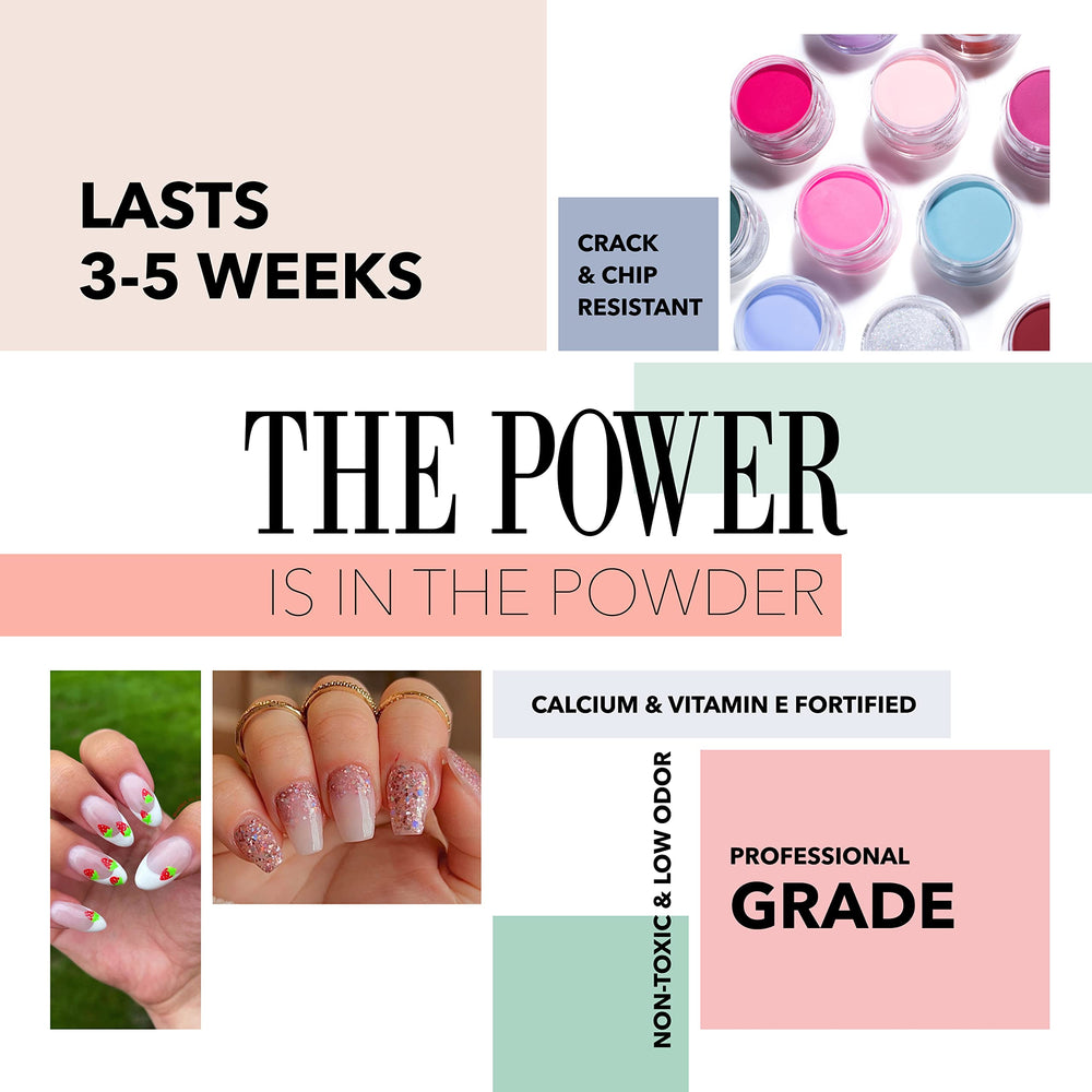 Revel Nail Dip Powder - Pink - Erica 0.5oz
