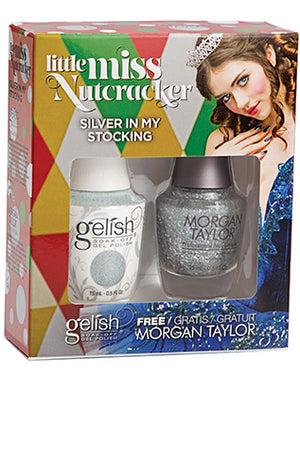 GELISH TWO OF A KIND SILVER IN MY STOCKING
