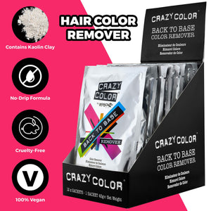 Crazy Color Back to Base Hair Color Remover