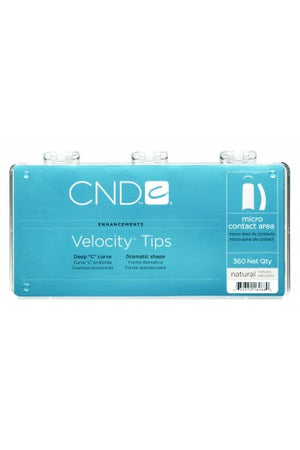 CND VELOCITY TIP NATURAL 360CT