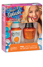 GELISH Two of A Kind You've Got Tan-gerine Lines