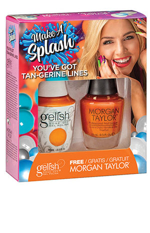 
                
                    Load image into Gallery viewer, GELISH Two of A Kind You&amp;#39;ve Got Tan-gerine Lines
                
            