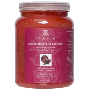CUCCIO POMEGRANATE & FIG SEA SALT SCRUB 64OZ