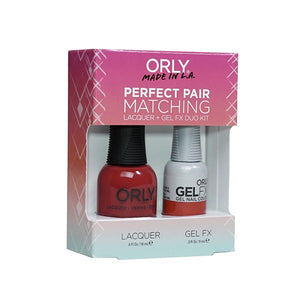 
                
                    Load image into Gallery viewer, ORLY FX MONROE RED PERFECT PAIR 31105
                
            