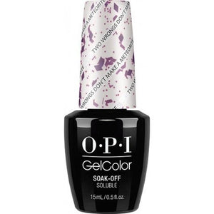 OPI GEL COLOR TWO WRONGS DONT MAKE A METEORITE G48
