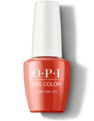 
                
                    Load image into Gallery viewer, OPI GEL COLOR A RED VIVAL CITY L22
                
            