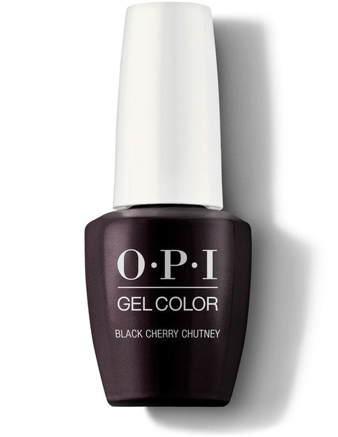 OPI GEL COLOR BLACK CHERRY CHUTNEY