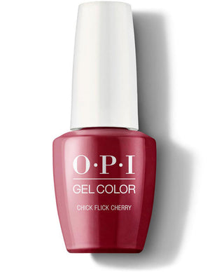 
                
                    Load image into Gallery viewer, OPI GEL COLOR CHICK FLICK CHERRY
                
            