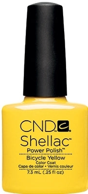 CND SHELLAC BICYCLE YELLOW