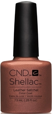 CND SHELLAC LEATHER SATCHEL