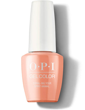 
                
                    Load image into Gallery viewer, OPI GEL COLOR CORAL-ING YOUR SPIRIT ANIMAL M88
                
            