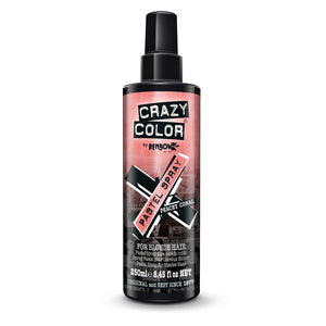 Crazy Color Instant Temporary Hair Color Pastel Pigment Spray peachy Coral
