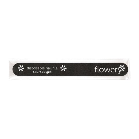 FLOWERY D-FILE BLACK 100/180 100CT