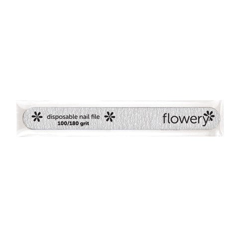 FLOWERY D-FILE SILVER 100/180 100CT