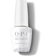 OPI GEL COLOR GLITTER MY HEART L01