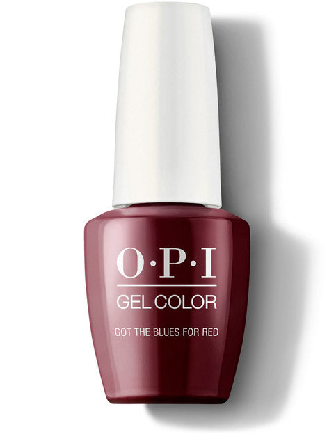 OPI GEL COLOR GOT THE BLUES FOR RED W52