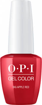 OPI GEL COLOR BIG APPLE RED GC N25