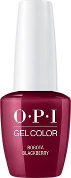 OPI GEL COLOR BOGOTA BLACKBERRY F52