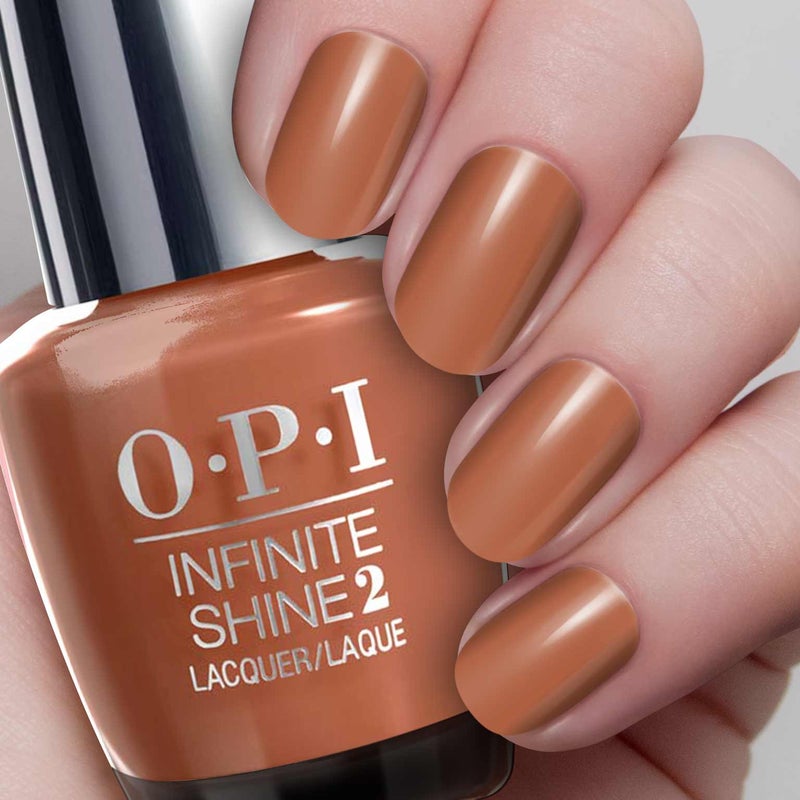 OPI INFINITE SHINE BRAINS & BRONZE L23 ***