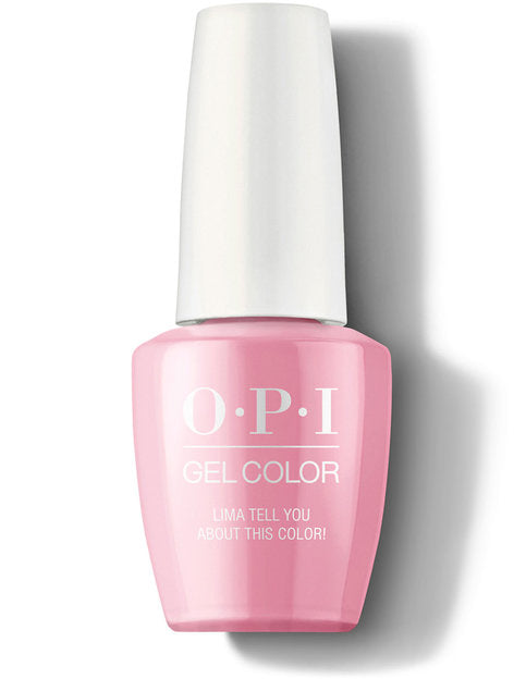 OPI GEL COLOR LIMA TELL YOU ABOUT THIS COLOR P30