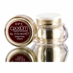 O.P.I Axxium Soak-Off Gel - Chick Flick Cherry 0.5 oz