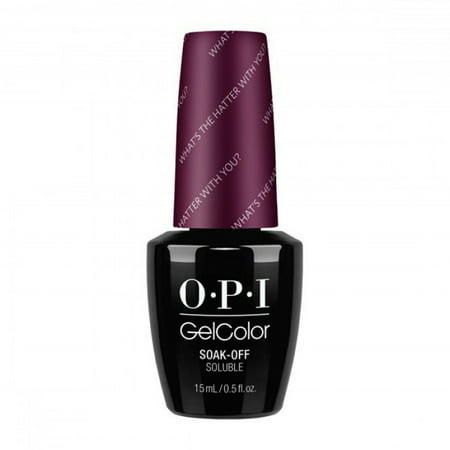 O.P.I Gel Polish, What's the Hatter With You!, 0.5 oz