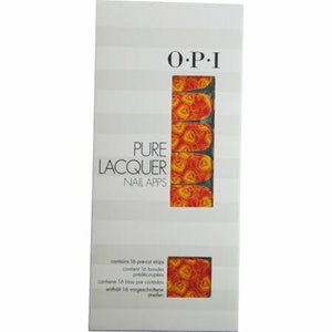 O.P.I Pure Lacquer Nail 16 Pre-cut Strips