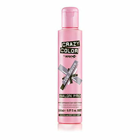Crazy Color Semi Permanent Hair Color Cream, 150ML (Ice Mauve)