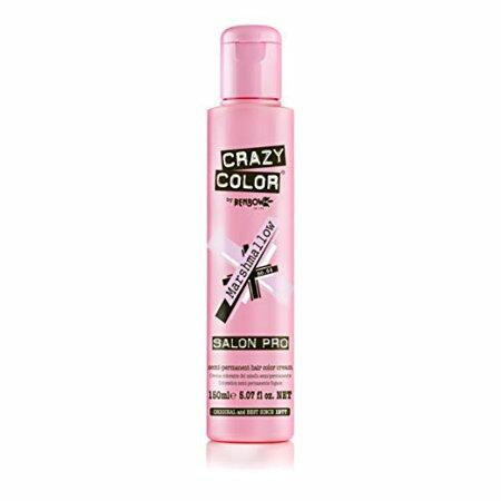 Crazy Color Semi Permanent Hair Color Cream, 150ML (Marshmallow)