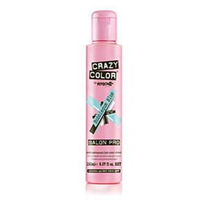Crazy Color Semi Permanent Hair Color Cream, 150ML (BUBBLEGUM BLUE)
