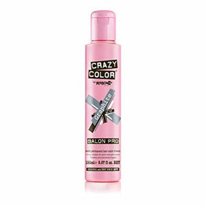 Crazy Color Semi Permanent Hair Color Cream, 150ML (GRAPHITE)