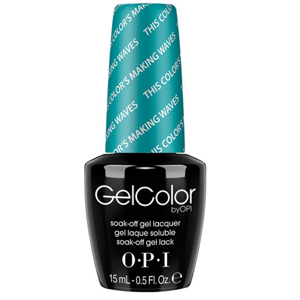 
                
                    Load image into Gallery viewer, OPI GEL COLOR THIS COLOR IS MAKING WAVES H74
                
            