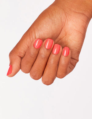 OPI INFINITE SHINE COLOR ORANGE YOU A ROCK STAR N71