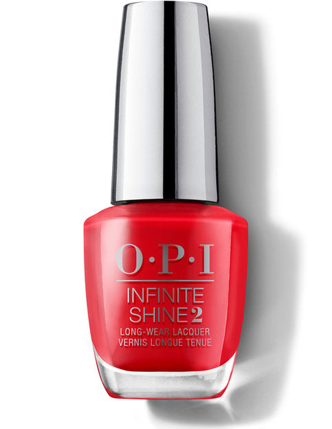 OPI INFINITE SHINE RED HEADS AHEAD ISLU13