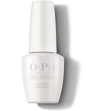 
                
                    Load image into Gallery viewer, OPI GEL COLOR SUZI CHASES PORTU GEESE L26
                
            