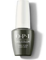 OPI GEL COLOR THINGS IVE SEEN IN ABER GREEN GCU15